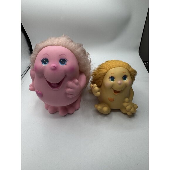 Vintage Playskool Snugglebumms 1984 Set Of Two,‎ *Flaws, Please Read* - Picture 1 of 11